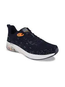 Campus Men Navy Blue Mesh Running Shoes