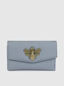 Accessorize London Women Faux Leather Britney Bee Wallet