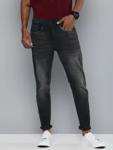 HIGHLANDER Men Tapered Fit Heavy Fade Stretchable Jeans