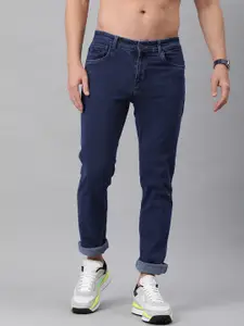 Harvard Men Blue Slim Fit Stretchable Jeans