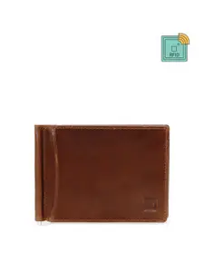 Impulse Men Brown Leather RIFD Secured Casual Formal Wallet