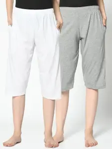 VIMAL JONNEY Women Pack of 2 Lounge Shorts