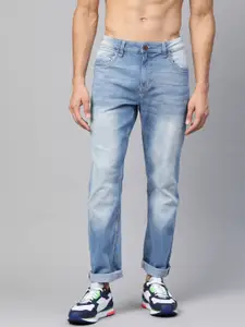 Roadster Men Blue Slim Fit Heavy Fade Stretchable Jeans