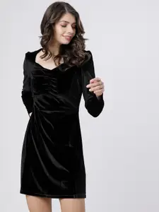 Tokyo Talkies Black Sheath Dress