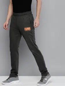 Puma Men's Charcoal Grey Slim Fit Track Pants