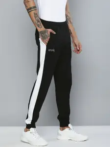 one8 x PUMA Men Black & White Striped VK III Jogger Pants