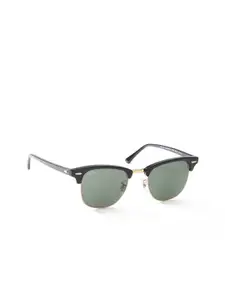 Ray-Ban Men Clubmaster Sunglasses 0RB3016W036549