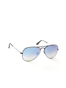 Ray-Ban Men Mirrored Aviator Sunglasses 0RB3025002/4O58
