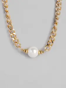 justpeachy Gold-Plated Necklace
