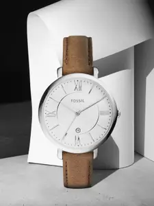 Fossil Women Silver-Toned Analogue Watch