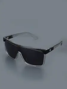 Carlton London Men UV Protected Shield Sunglasses-802-C1