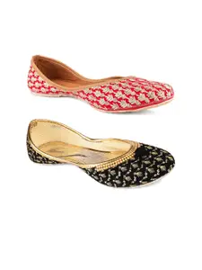 DESI COLOUR Women Set of 2 Mojaris