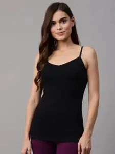 Marks & Spencer Women Black Solid Camisole