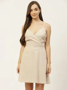 Trendyol Beige A-Line Dress