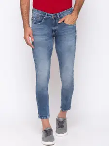 SPYKAR Men Blue Slim Fit Mid-Rise Clean Look Jeans