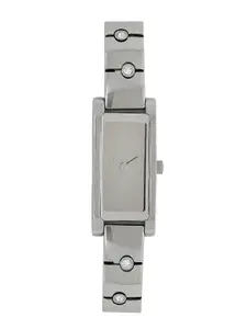 Titan Raga Women Steel-Toned Dial Watch NF9720SM01J