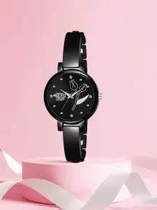 SWADESI STUFF Girls Black Analogue Watch SDS 120