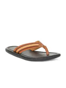 Khadims Men Tan Brown Comfort Sandals