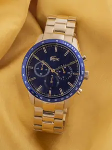 Lacoste Women Blue & Gold-Toned Analogue Watch 2011096