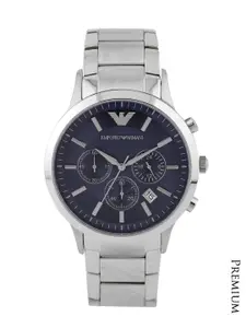 Emporio Armani Men Navy Chronograph Dial Watch AR2448