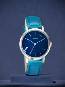 Sonata Women Blue Analogue Watch 8164SL06