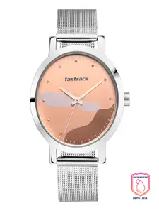 Fastrack Women Rose Gold Analogue Watch