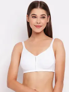 Enamor Non-Wired Non Padded Full Coverage Cotton Fab-Cool No Bounce Everyday Bra AB75