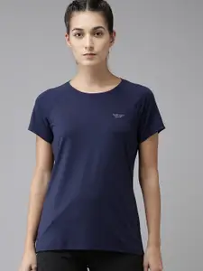Van Heusen Women Antibacterial Round Neck T-Shirt
