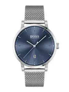 Hugo Boss Men Blue Analogue Watch
