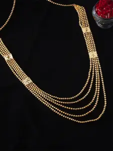 PANASH Gold-Plated Layered Necklace