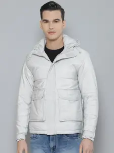 HIGHLANDER Men Solid Hooded Padded Jacket