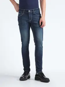 Flying Machine Men Blue Slim Fit Mid-Rise Clean Look Jeans