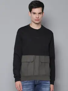 Antony Morato Men Black Solid Sweatshirt