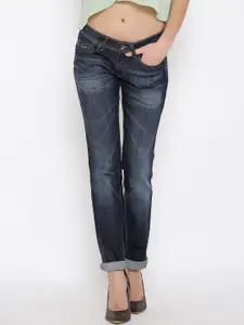 Pepe Jeans Blue Washed Elite Fit Jeans