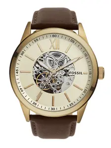 Fossil Men Brown Analogue Watch