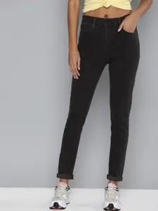 Levis Women Black 720 Super Skinny Fit High-Rise Stretchable Sustainable Jeans