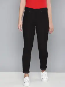 Levis Women Black 312 Slim Fit Stretchable Sustainable Jeans