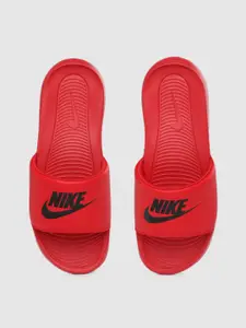 Nike Men Red VICTORI ONE Printed Sliders