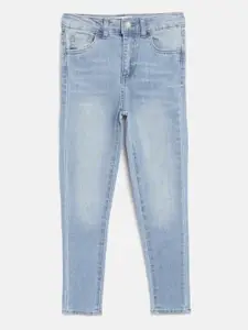 Levis Girls Blue 720 Super Skinny Fit High-Rise Clean Look Stretchable Jeans