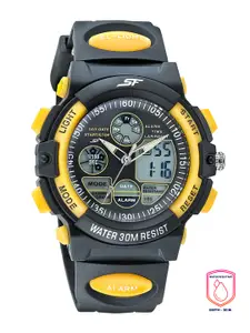 Sonata Men Multicoloured Analogue and Digital Watch