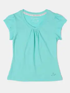 Jockey Girls Super Combed Cotton Relaxed Fit T-shirt