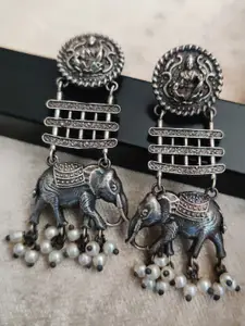 Binnis Wardrobe Women Silver Contemporary Drop Earrings
