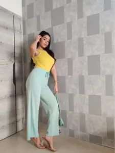 Tokyo Talkies Women Mustard Yellow T-shirt