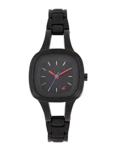 Fastrack Women Black Dial Watch 6147NM02