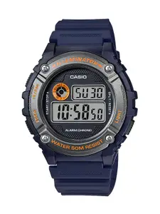 Casio Youth Digital Men Navy Blue Digital Watch I100 W-216H-2BVDF