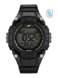 Sonata Men Ocean Series Black Dial Digital Watch 77054PP02
