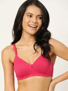 DressBerry Pink T-shirt Bra Full Coverage Lightly Padded DRM-SP-7