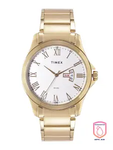 Timex Men Silver-Toned Analogue Watch - TW000X112