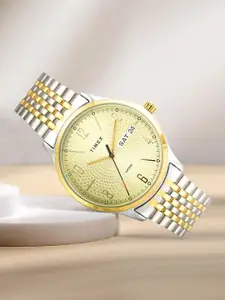 Timex Men Champagne Analogue Watch - TW0TG6508