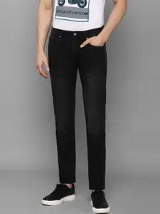 Louis Philippe Jeans Men Black Slim Fit Clean Look Jeans